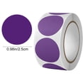 thumbnail image 3 of Uuiauoio 500Pcs Colored Dot Stickers, 1" Label Sticker Round Coding Labels Circle Dots Labels Circle Stickers for Office,Classroom,Family, 3 of 8