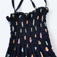 thumbnail image 4 of Robe d'Été pour Filles Été Bébé Filles Robe Sans Manches à Bretelles Imprimé Graphique Vêtements pour Enfants, 4 of 9