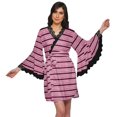 thumbnail image 1 of Moomaya Printed Robe For Women Dressing Gown Short Cotton Summer Bathrobe, 1 of 6