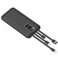 thumbnail image 1 of Portable 8000mAh 10000mAh Cell Phone Charger with 4pcs USB Input Cable Digital Display Mobile Power Charging Treasure, 1 of 9