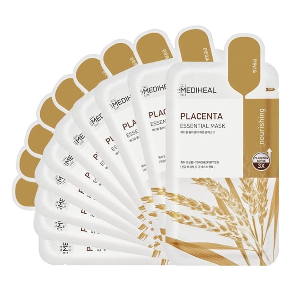 MEDIHEAL Placenta Essential Mask 10Pcs
