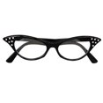 thumbnail image 3 of 50s Black Frame Glasses, 3 of 4