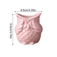thumbnail image 3 of MKHSQHDG Today's Deals Owl Shaped Ceramic Succulent Planter Garden Container, 3 of 5