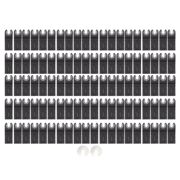 Oscillating Tool Saw Blade,100 Pcs Oscillating Tool Oscillating Tool Blade Multi Purpose Tool Blade Top Tier Quality