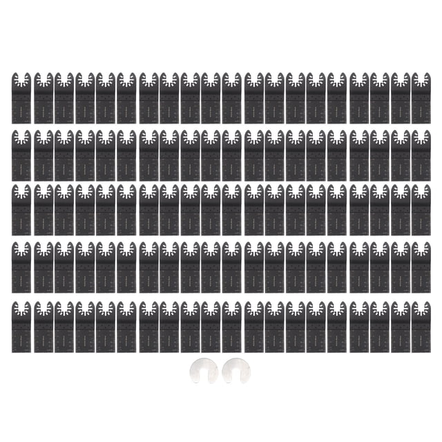 Oscillating Tool Saw Blade,100 Pcs Oscillating Tool Oscillating Tool Blade Multi Purpose Tool Blade Top Tier Quality