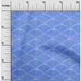 thumbnail image 1 of oneOone Polyester Lycra Blue Fabric Block Fabric For Sewing Printed Craft Fabric By The Yard 56 Inch Wide, 1 of 5