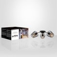 thumbnail image 3 of Xtricity - 3 Heads Light, 21.65 '' Width, From Charles Collection, Black, 3 of 3