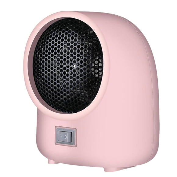 Vwrxbz Mini Chauffage d'Appoint 400W Chauffage Électrique en Céramique Portable Ventilateur Chauffage Personnel de Bureau Protection contre la Surchauffe