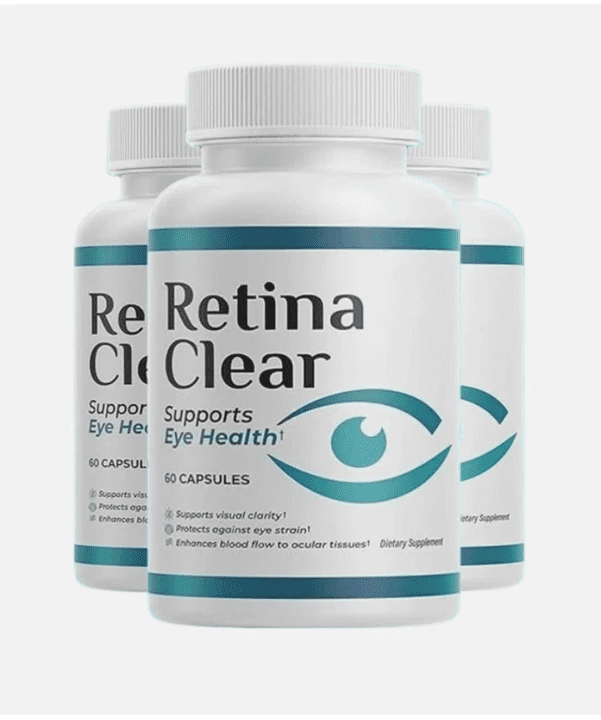 Retina Clear Vision Support Supplement, Eye Health Formula, 60 Capsules ...