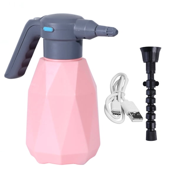 Yeacher Dual Mode USB Rechargeable Electric Plant Mist Sprayer Bottle Automatic Home Garden Watering Can Multifunctional Water Sprayer Window Cleaning Tool