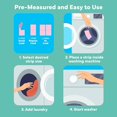 thumbnail image 4 of Tru Earth Fabric Softener Strips for Washing Machine, Alternative to Fabric Softener Liquid and Pods, Unscented Fragrance Free, Up to 64 Loads Per 32-Count, 4 of 5