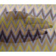thumbnail image 4 of oneOone Viscose Chiffon Fabric Chevron Ikat Printed Fabric 1 Yard 42 Inch Wide, 4 of 4