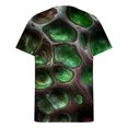 thumbnail image 5 of RKSTN Chemises pour Hommes Manches Courtes Décontractées Mode Col Rond Chandail à Enfiler T-Shirt Imprimé Hauts à Manches Courtes Chemises Hawaïennes pour Hommes, 5 of 5