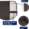 thumbnail image 3 of 2024 Reversible Quilted Sofa Cover  Water Resistant Slipcover Furniture Protector  Washable Couch Cover with Non Slip Foam and Elastic Straps for Kids  Dogs  Pets (Small  Pink/Beige), 3 of 7