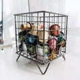 thumbnail image 4 of Aursykel Iron Coffee Pod Organizer Basket for Capsules Tea Bags Snacks Storage Home Office School with Modern Mesh Design Space Saving Solution for Coffee Bar Kitchen, 4 of 6
