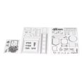 thumbnail image 1 of Timbres Décoratifs, Pratiques Durables Réutilisables Transparents pour Cartes de Vœux, 1 of 8
