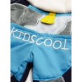thumbnail image 3 of KIDSCOOL SPACE Salopette en Jean Tricot Doux en Coton pour Bébé 3D Dessin Animé 12M, 3 of 6