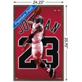 thumbnail image 2 of Michael Jordan - Jersey Wall Poster, 22.375" x 34" Framed, 2 of 4
