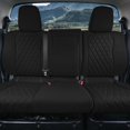 thumbnail image 4 of FH Group Custom Fit Neoprene Car Seat Covers for 2022-2024 Nissan Frontier Black Rear Seat, 4 of 5