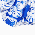 thumbnail image 5 of PatPat Family Matching Color Block Tee and Blue Leaf Pattern Shirred Top Strap Dress Sets, 5 of 5