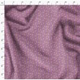 thumbnail image 4 of Soimoi Purple Silk Fabric Stripe & Orange Fruits Decor Fabric Printed Yard 42 Inch Wide, 4 of 6