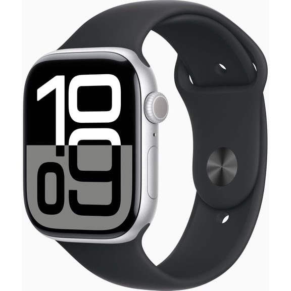 Apple Watch Series 10 Aluminum 46mm A3003 (GPS + Cellular) Smart Watch, Silver