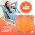 thumbnail image 4 of Electric Heating Pad Under Desk Foot Warmer With Timer Auto Shut Off Machine Washable For Home Office, 4 of 6