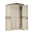 thumbnail image 2 of Toomax Lockable Outdoor Plastic Vertical Storage Shed Cabinet, 76 Cu. Ft., 2 of 12