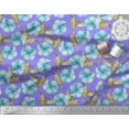 thumbnail image 3 of Soimoi Poly Georgette Fabric Hummingbird & Floral Printed Craft Fabric by the Yard 42 Inch Wide, 3 of 3