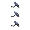 thumbnail image 1 of Decodeary Carbon Fiber Motorcycle Rear Wheel Fender Mudflap for Niu Technologies Sleek and Reliable 1st Generation Black 3Set, 1 of 1