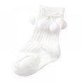 thumbnail image 3 of Chaussette Bébé Fille Garçon Automne/hiver Sol Chaussette 0-1 Ans Coton Double Pompon, 3 of 4