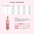 thumbnail image 4 of Mufeng Combinaison Short pour Fille Robe Décontractée Combinaison Sans Manches Pantalon Évasé Pattes d'Éléphant Jupe Asymétrique Rose 12, 4 of 4