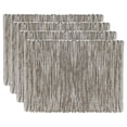 thumbnail image 1 of Fabstyles Shadows Cotton Placemats Set of 4 Machine Washable Thick Rustic Cloth Table Mats Perfect for The Kitchen, Dining, Coffee, Patio, Outdoor Tables, 1 of 3