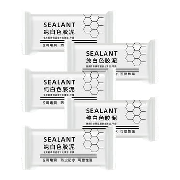 weibbin Household Waterproof Duct Seal Repair Sealing Clay - Moldable Silicone Putty, Quick Mending Mud for Pipe Connection, Wall Hole, Air Conditioning Holes