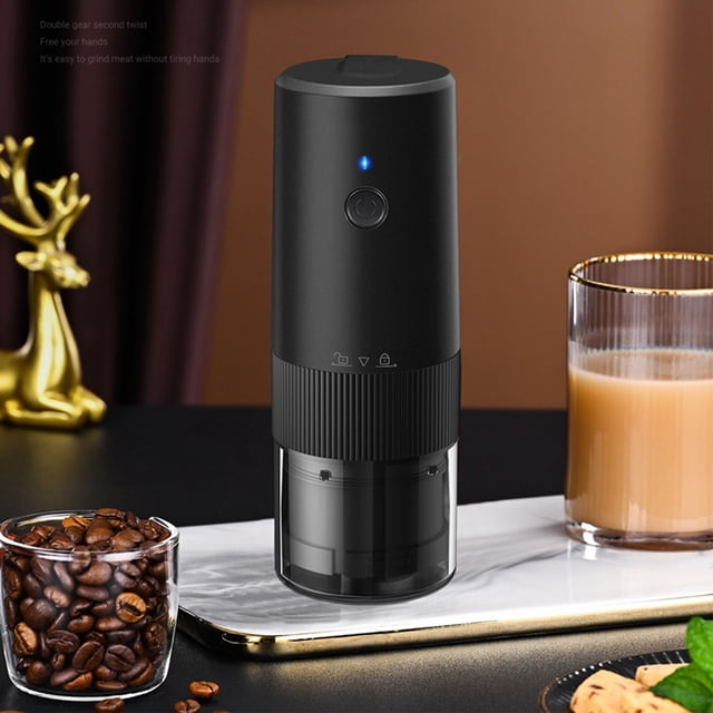 Suncoda Moulin, Moulin à Café, Moulin à Café Réglable, Rechargeable, Moulin Portable pour Cuisine, Maison