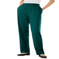 thumbnail image 1 of CHOK Plus Size 7-Day Knit Straight Leg Pant Stretch Elastic Waist Petite & Tall - 3X  Navy, 1 of 6