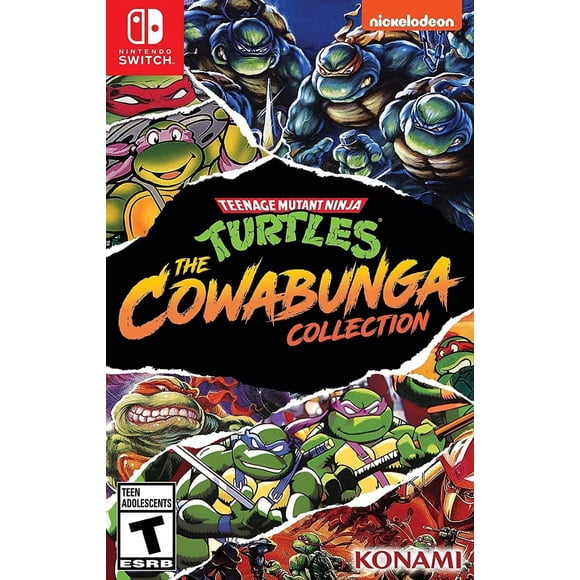 XINQIHANG Teenage Mutant Ninja Turtles: The Cowabunga Collection-Nintendo Switch