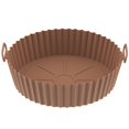 thumbnail image 2 of Pot en Silicone pour Friteuse à Air Chaud Doublures de Friteuse à Air 6,88 Pouces Pot Réutilisable de Remplacement pour Doublures en Papier Moule de Cuisson en Silicone pour Four de Friteuse à Air, 2 of 4