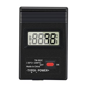TM-902C K Type Digital LCD Temperature Detector -50℃ to 1300℃ Thermometer Industrial Thermodetector Meter