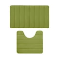 thumbnail image 2 of Sokhug Rugs Clearance Bathroom Rugs Sets 2 Foam Bath Mat for Toilet Soft Absorbent Bath Rugs Non-Slip Thick Machine Washable, 2 of 8