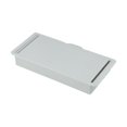 thumbnail image 2 of Under Desk Drawer Organizer Storage Box for Office Pen Holder ABS Material Large Capacity Desktop Stationery Cosmetic Container Smooth Sliding Handle Gray, 2 of 7