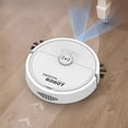 thumbnail image 5 of Automatic Vacuum Robot 3 In 1 Sweep Mop Vacuum Usb Rechargeable For Indoor Floors Tile Hardwood In White Plastic White, 5 of 5