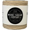 thumbnail image 1 of Maine Thread 0.035" Waxed Poly Cord 3 Ply - Natural, 1 of 3