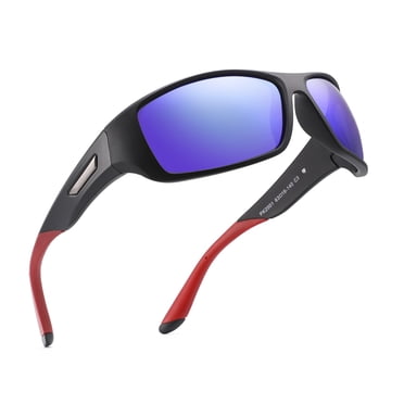 PUKCLAR Polarized Sports Sunglasses for Men Women Sunglasses Unbreakable Frame
