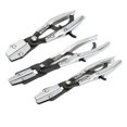 thumbnail image 3 of 3Pcs Set Hose Clamps ,  Carbon Steel Automatic Locking Length 8in 10in 12in Hose Pinch  Kit For Coolant Radiator Gas Fuel Lines, 3 of 8