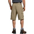 thumbnail image 2 of Dickies Shorts Cargo Homme 13 Coupe Ample, 34, Kaki Rincé, 2 of 3
