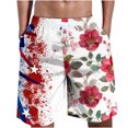 thumbnail image 1 of Shorts Cargo pour Hommes Mode Décontractée Shorts Patchwork avec Poches Taille Élastique Pantalons de Plage Shorts de Randonnée pour Hommes en Liquidation, 1 of 4