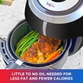 thumbnail image 3 of Total Chef Electric Air Fryer, 7 Cooking Presets, Digital Touch Controls, 3 of 10