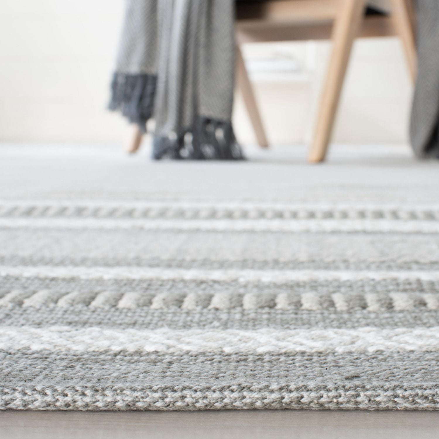 Safavieh Montauk Jobeth Striped Soft Braided Area Rug