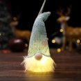 thumbnail image 2 of FAROOT Cartoon Christmas Forest Elder Doll Decoration with LED Lights, 2 of 7